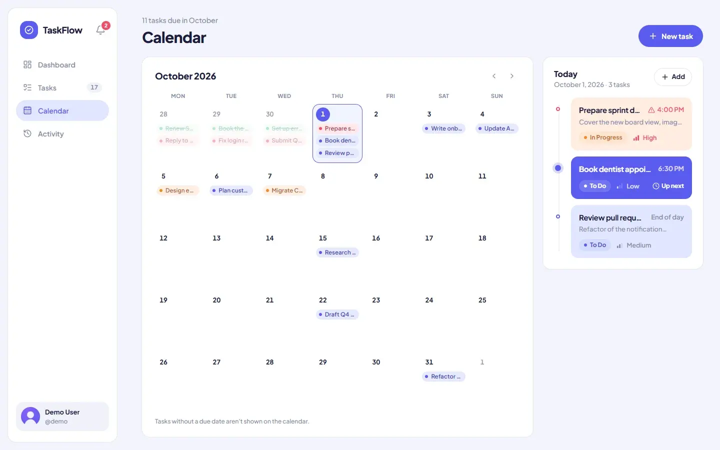 TaskFlow screenshot 5