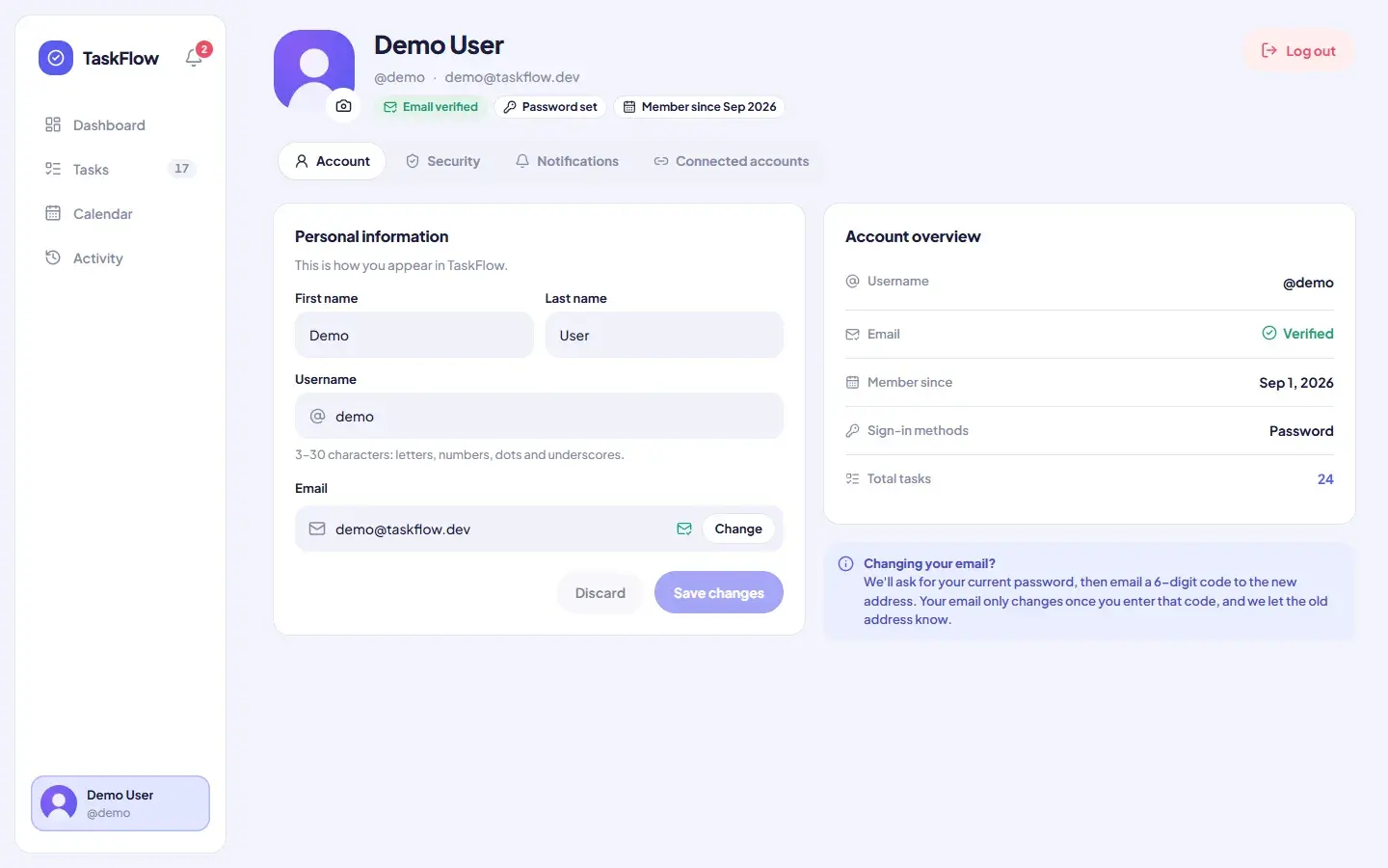 TaskFlow screenshot 7